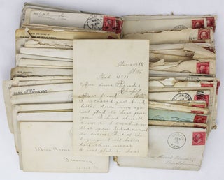 Item #4423 [Twenty-Year Collection of Manuscript Letters Belonging to Annie M. Bender, a West...