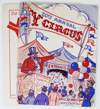Item #4437 [Pair of Programs from the African-American Y Circus]. African Americana, Y Circus