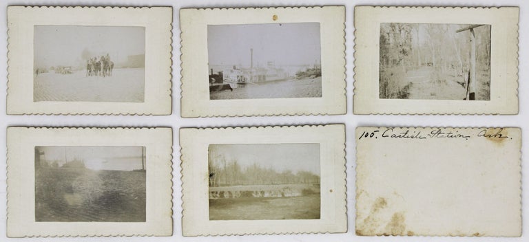 Item #4449 [Collection of Late-19th Century Annotated Vernacular Miniature Cabinet Cards Documenting a Trip Through the American South, with a Particular Focus on Civil War Monuments]. American South, Photography, Civil War.