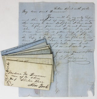 Item #4525 [Collection of Manuscript Letters Sent by John C. Valencia from Peru, to His Wife and...