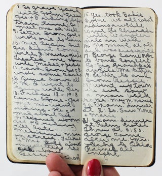 Item #4715 [Manuscript Pocket Diary Kept by a Young Kansas Teacher, Recording Her Daily Life]....