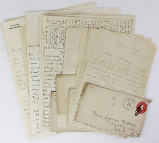 Item #4732 [Archive of Fifteen Letters from Benedict W. Law and His Family and Associates,...