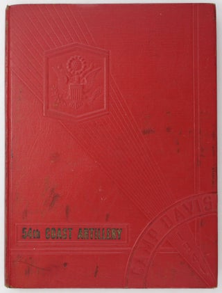 Item #4820 54th Coast Artillery [cover title]. African Americana, Leo Beasley, Texas, World War II