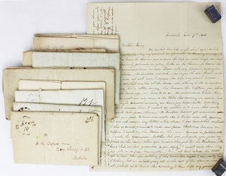 Item #4862 [Collection of Manuscript Letters Documenting the Emigration of Several Members of the...