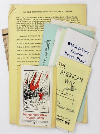 Item #4926 [Small Group of Circulars and Ephemera Published and Circulated by the National...