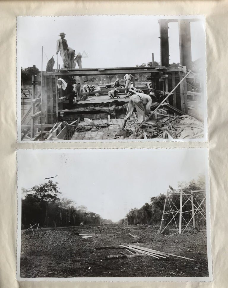 Item #543 [Album of Nearly 100 Photographs Depicting the Construction of a Venezuelan Power Plant]. Venezuela.