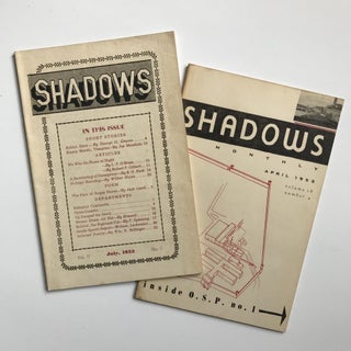 Item #554 Shadows [cover title]. Prison Magazines, Oregon