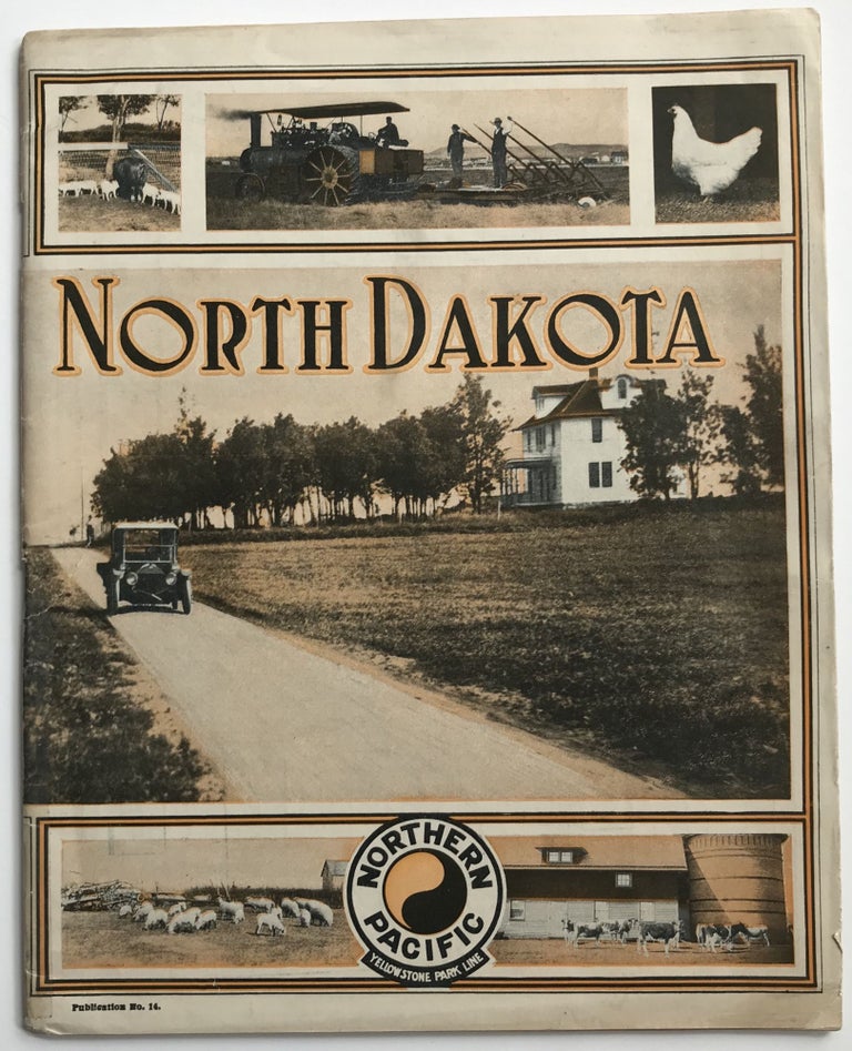 Item #562 North Dakota [cover title]. Northern Pacific Railway.