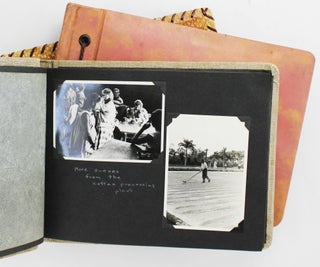 Item #6091 [Trio of Annotated Vernacular Photograph Albums Documenting Methodist Missionary...