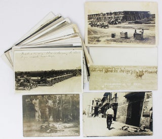 Item #6158 [Extensive Group of Over One Hundred Real Photo Postcards of the Mexican Revolution...