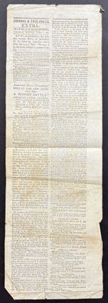 Item #6298 Journal & Free Press Extra... Thursday Morning, April 1, 1847... American Arms...
