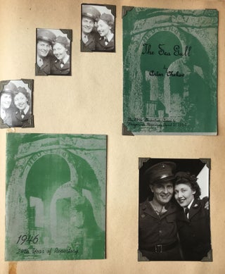 [Scrapbook of Annelle Hutton Documenting Her Time in the WAVES Naval Hospital Corps During World War II]