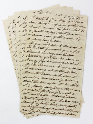 Item #6377 [Autograph Letter, Signed, Describing Early Los Angeles Before the Real Estate Boom of...