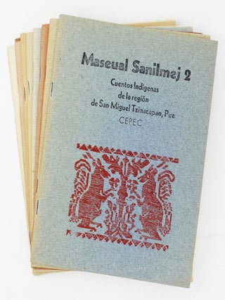 Item #6493 Maseual Sanilmej. Cuentos Indigenas de la Region de San Miguel Tzinacapan, Pue. [2 -...