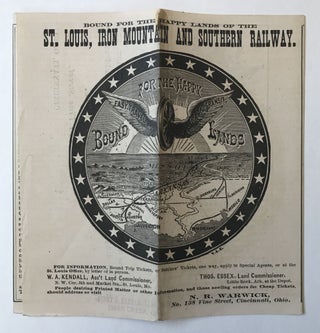 Item #658 Bound for the Happy Lands of the St. Louis, Iron Mountain and Southern Railway [caption...
