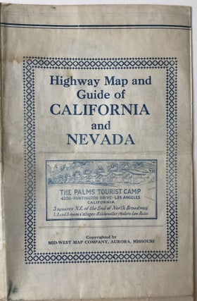 Highway Map and Guide of California and Nevada