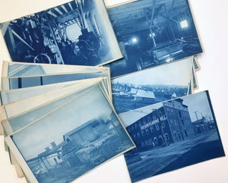 Item #901 [Small Archive of Sixteen Cyanotypes of the Lumber Industry in Oregon, in and Around...
