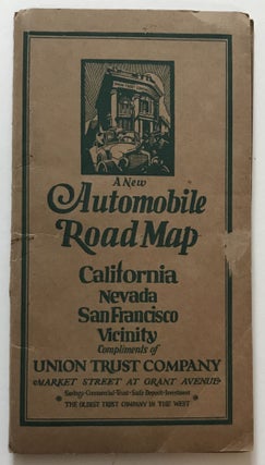 Item #952 Auto Trails Map No. 15-16 / Auto Trails Map of San Francisco and Vicinity. California,...