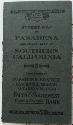 Midget Map of Pasadena and Vicinity